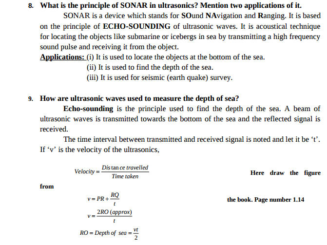 Engineering Physics 1 Important 2m