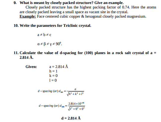 Engineering Physics 1 Important 2 m