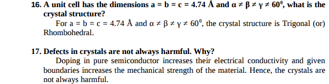 Engineering Physics 1 Important 2m