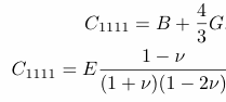 elasticity interrelations with Poisson's ratio 3
