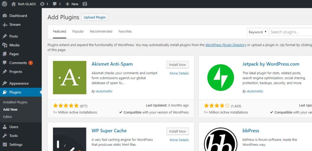 wordpress plugins