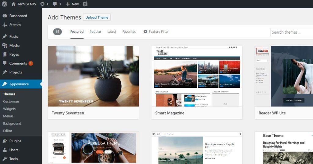 wordpress themes