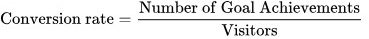 conversion rate formula