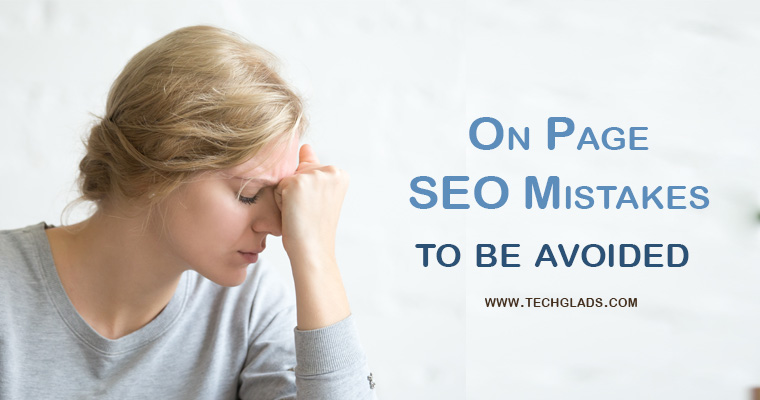 On Page SEO Mistakes to be Avoided – SEO Best Practice