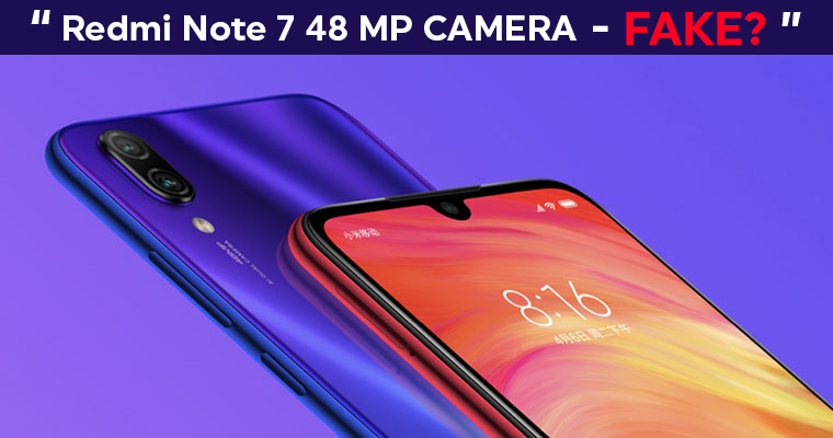 Xiaomi Redmi Note 7 Specification - 48 MP Camera