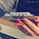 Sydney - Free WordPress Theme For Business Website