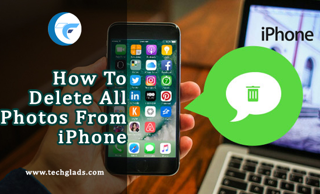 How to delete all photos from iPhone