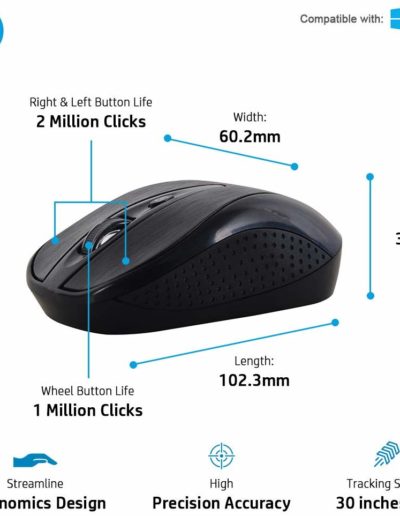 HP Multimedia Slim Wireless Mouse