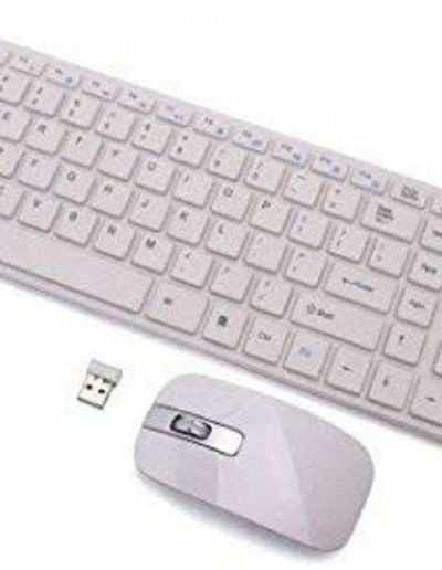 Mix Cart Ultra Thin Fashion 2.4G Wireless Keyboard & Mouse Combo Kit