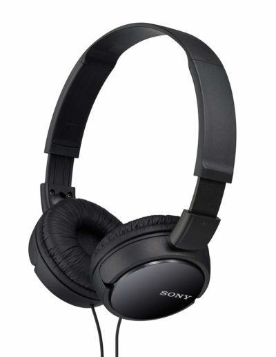 Sony MDR-ZX110 On-Ear Stereo Headphones (Black)