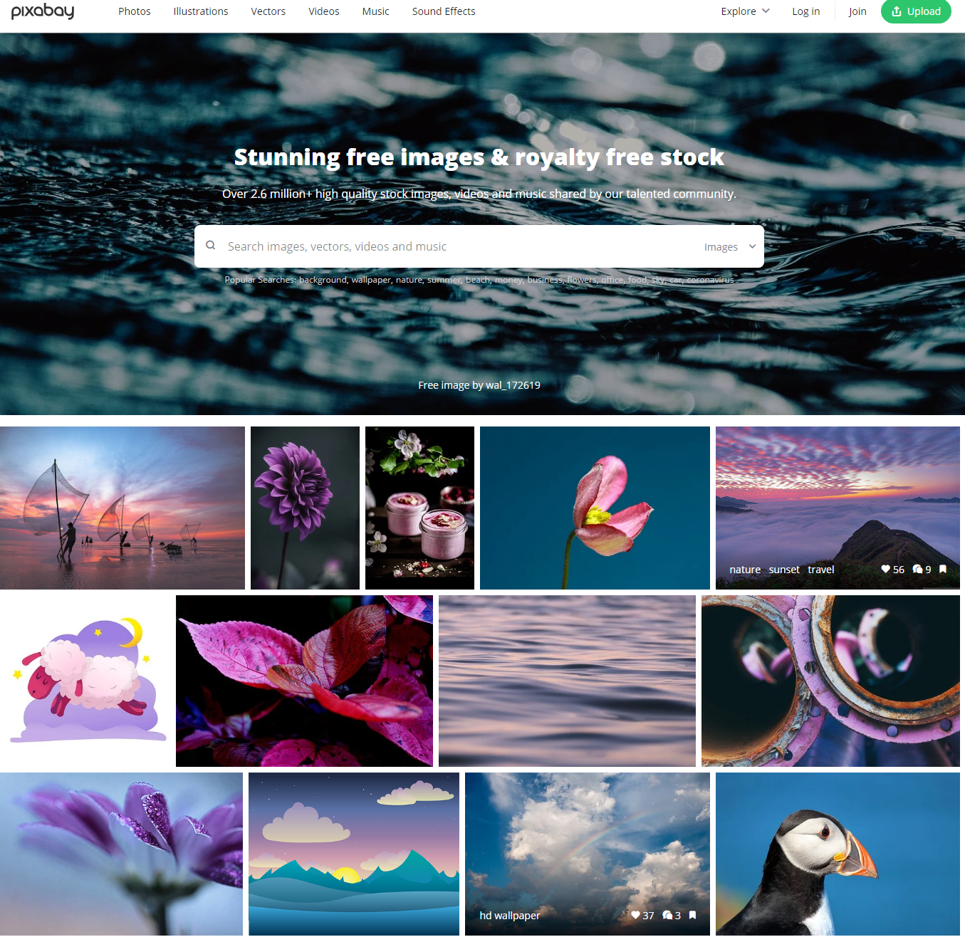 Pixabay Stock Video Website for WordPress