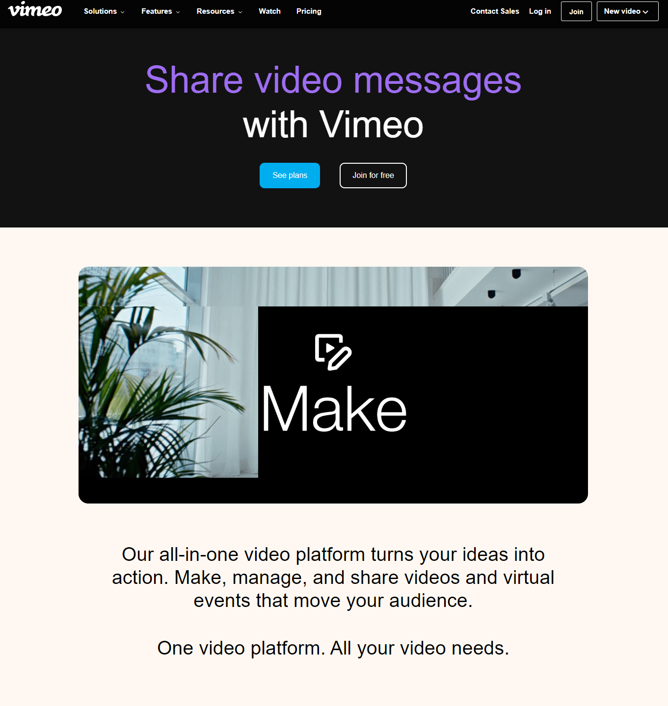 Vimeo Video for WordPress